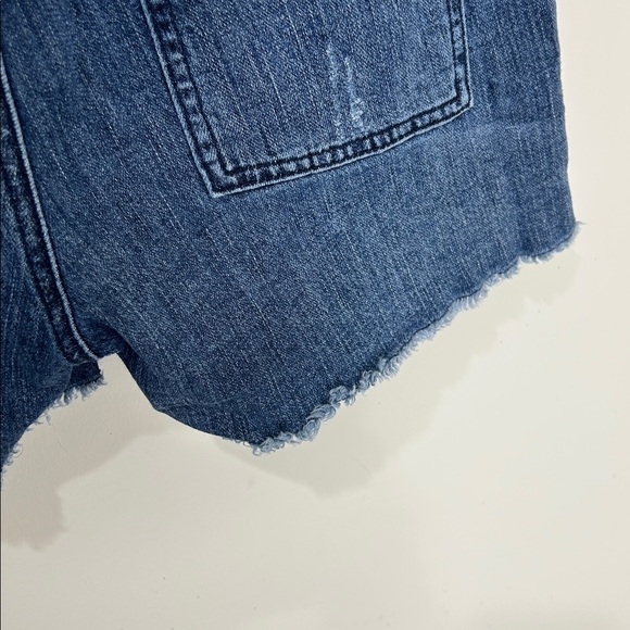 ANTHROPOLOGIE PILCRO The Wanderer Denim Button Front Shorts Size 26 - Picture 11 of 15